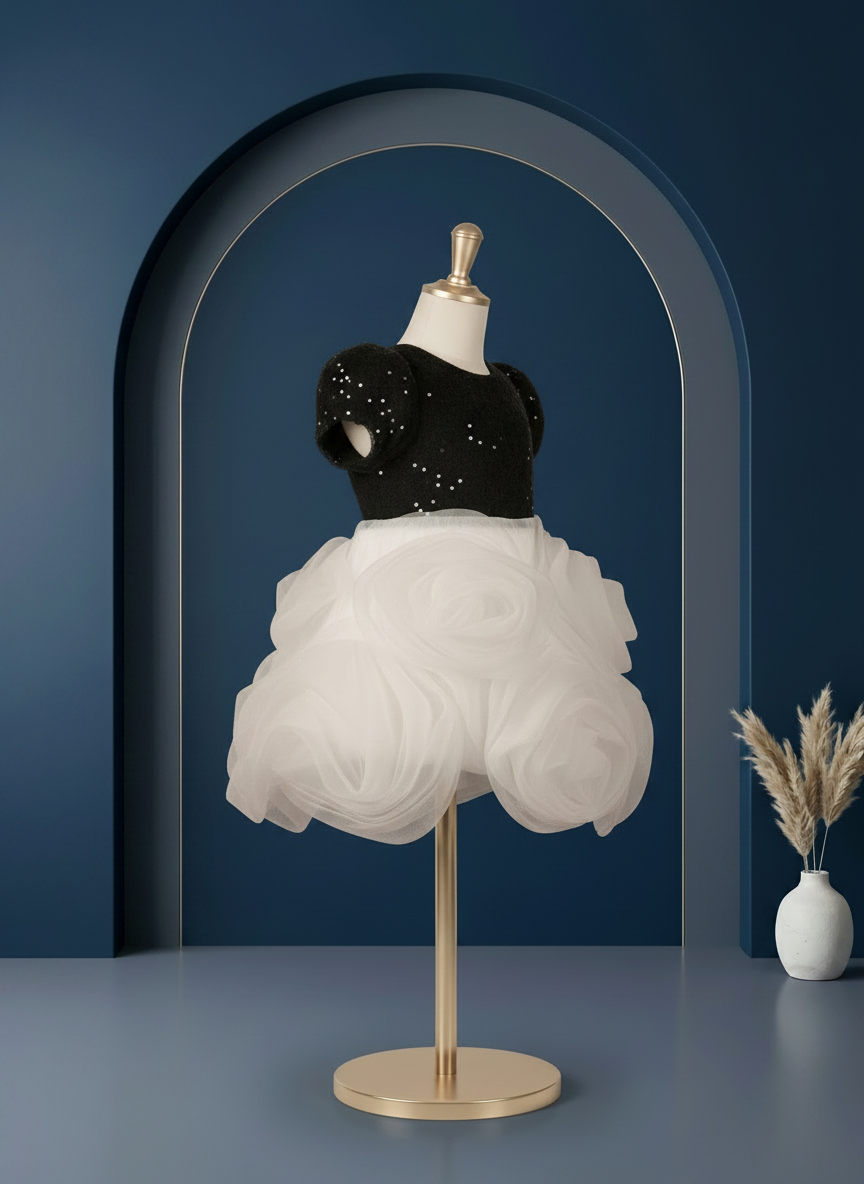 Blue Petal Luxe Dress