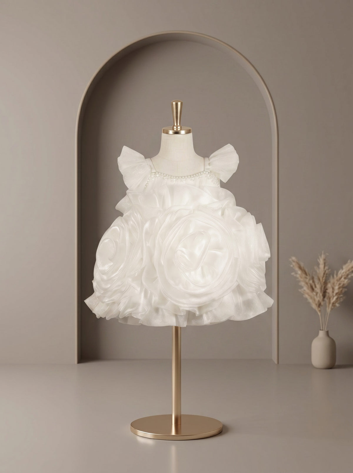 Snow Blossom Pearl Dress