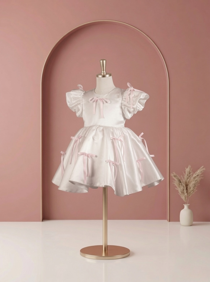Blush Ribbon Princess Dress