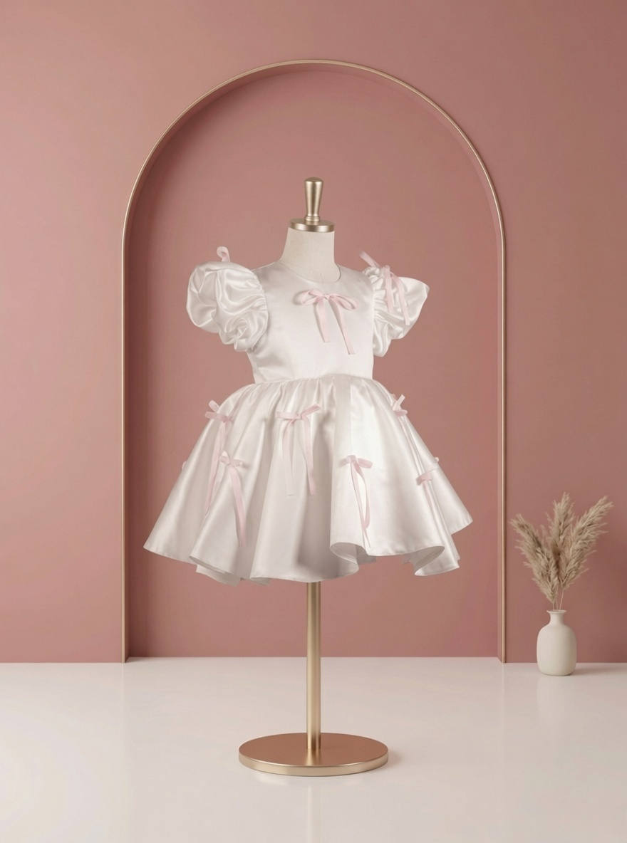 Blush Ribbon Princess Dress