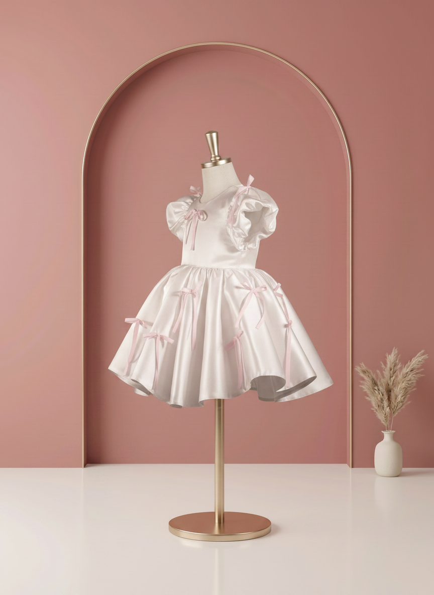 Blush Ribbon Princess Dress