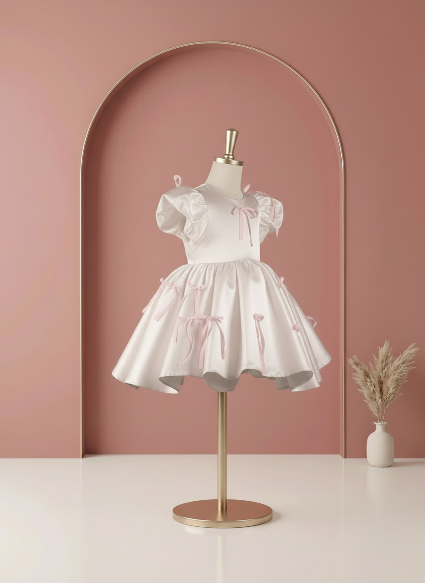 Blush Ribbon Princess Dress