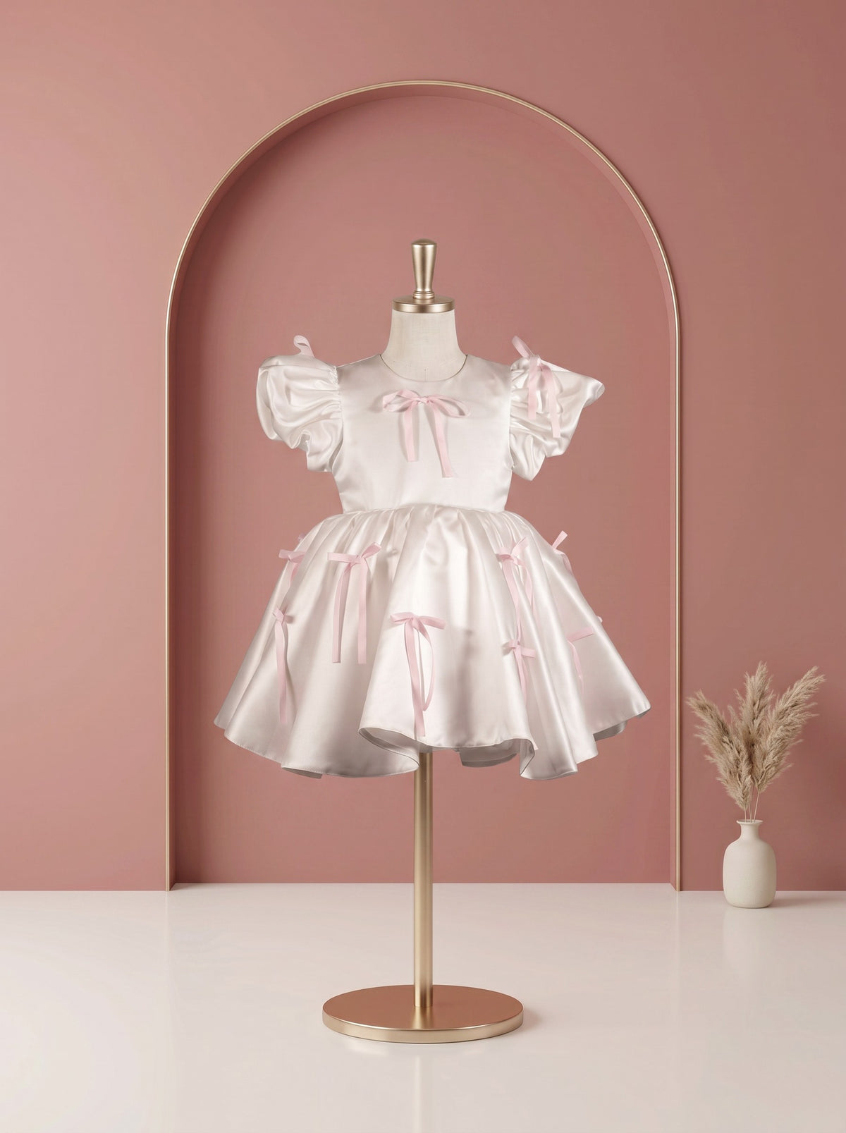 Blush Ribbon Princess Dress